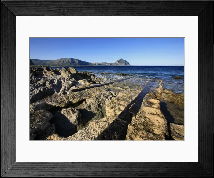 Framed Print : Slipway on the Golfo di Cofano, northwest Sicily, Italy, Mediterranean, Europe Framed Print : Slipway on the Golfo di Cofano, northwest Sicily, Italy, Mediterranean, Europe