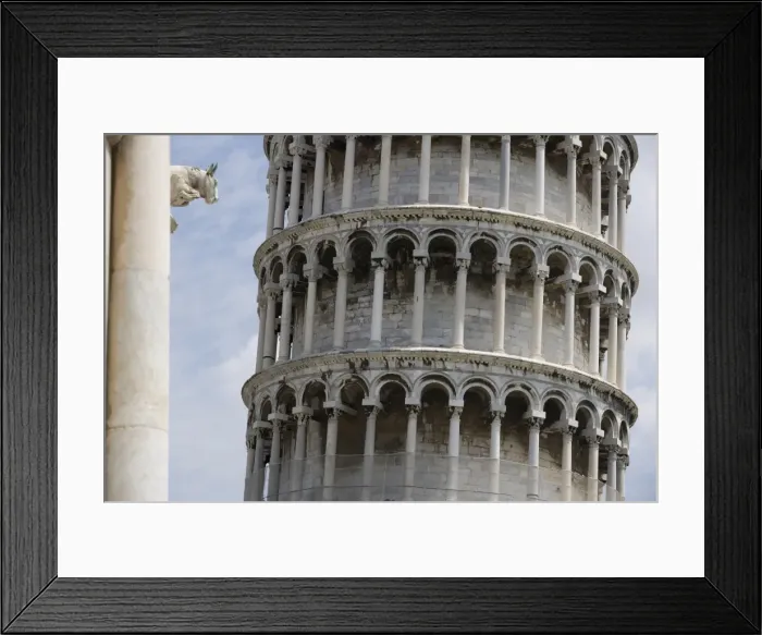 Framed Print : Leaning Tower of Pisa, Tuscany, Italy Framed Print : Leaning Tower of Pisa, Tuscany, Italy