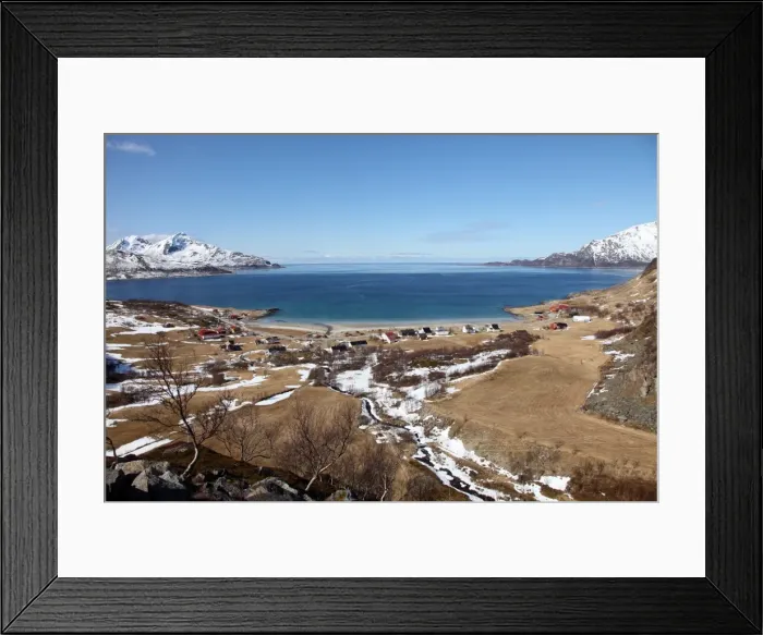 Framed Print : Beach at Grotfjord, Kvaloya (Whale Island), Troms, Norway, Scandinavia, Europe Framed Print : Beach at Grotfjord, Kvaloya (Whale Island), Troms, Norway, Scandinavia, Europe