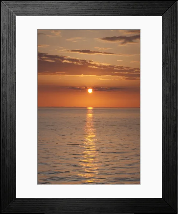 Framed Print : Sunset from the Nyborg-Korsor Bridge, Korsor, Southern Denmark, Denmark, Scandinavia, Europe Framed Print : Sunset from the Nyborg-Korsor Bridge, Korsor, Southern Denmark, Denmark, Scandinavia, Europe