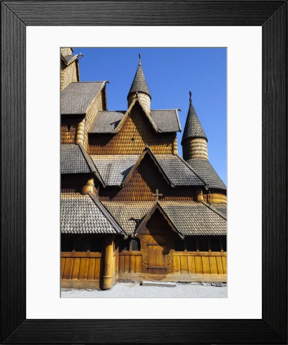 Framed Print : The impressive exterior of Heddal Stave Church, Norways largest wooden Stavekirke, Notodden, Telemark, Norway, Scandinavia, Europe Framed Print : The impressive exterior of Heddal Stave Church, Norways largest wooden Stavekirke, Notodden, Telemark, Norway, Scandinavia, Europe