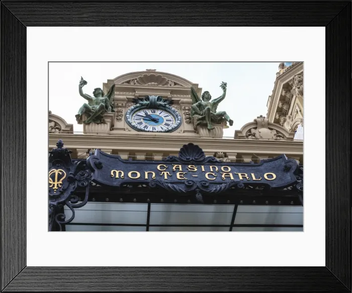 Framed Print : Casino de Monte-Carlo, Monaco, Cote d Azur, Europe Framed Print : Casino de Monte-Carlo, Monaco, Cote d Azur, Europe