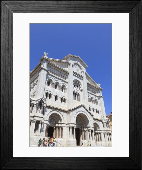 Framed Print : Monaco Cathedral, Monaco-Ville, Monaco, Europe Framed Print : Monaco Cathedral, Monaco-Ville, Monaco, Europe