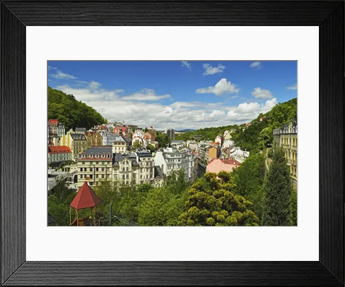 Framed Print : Historic spa section of Karlovy Vary, Bohemia, Czech Republic, Europe Framed Print : Historic spa section of Karlovy Vary, Bohemia, Czech Republic, Europe