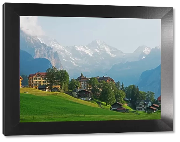 Wengen, Bernese Oberland, Swiss Alps, Switzerland, Europe
