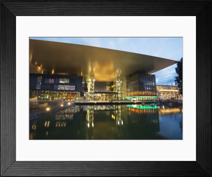 Framed Print : KKL Art and Congress Centre concert hall, by architect Jean Nouvel, Lucerne, Switzerland, Europe Framed Print : KKL Art and Congress Centre concert hall, by architect Jean Nouvel, Lucerne, Switzerland, Europe