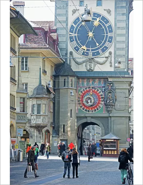 Zytglogge astronomical clock, Bern, Switzerland, Europe