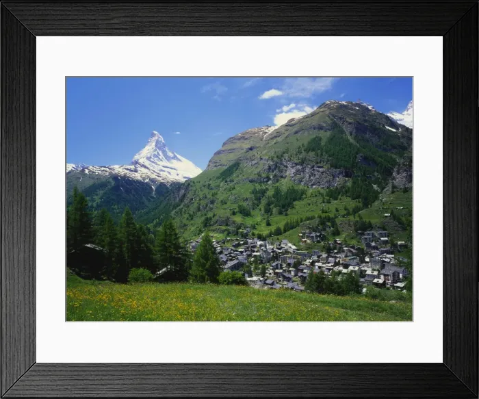 Framed Print : Matterhorn Mountain, Zermatt, Switzerland Framed Print : Matterhorn Mountain, Zermatt, Switzerland