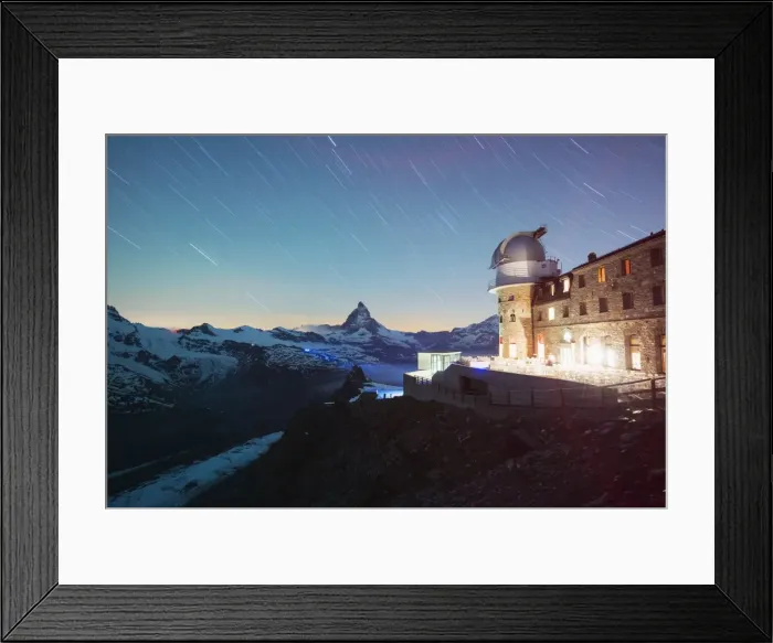 Framed Print : The Matterhorn, 4478m, and Gornergrat Observatory, Zermatt, Valais, Swiss Alps, Switzerland, Europe Framed Print : The Matterhorn, 4478m, and Gornergrat Observatory, Zermatt, Valais, Swiss Alps, Switzerland, Europe