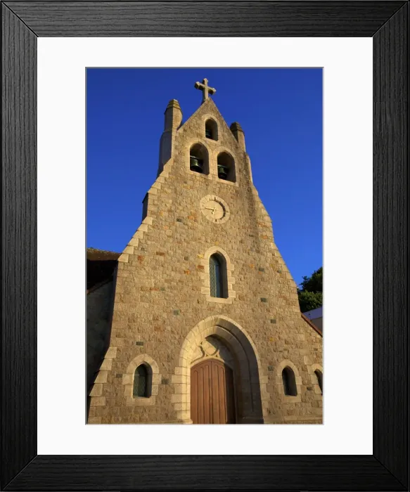 Framed Print : Sacred Heart Church, St. Aubin, Jersey, Channel Islands, Europe Framed Print : Sacred Heart Church, St. Aubin, Jersey, Channel Islands, Europe