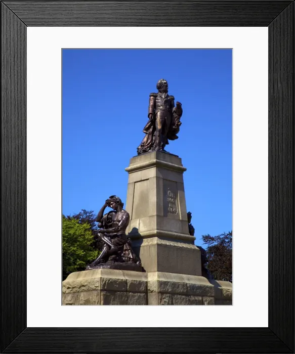 Framed Print : Statue of General Sir George Don, St. Helier, Jersey, Channel Islands, Europe Framed Print : Statue of General Sir George Don, St. Helier, Jersey, Channel Islands, Europe