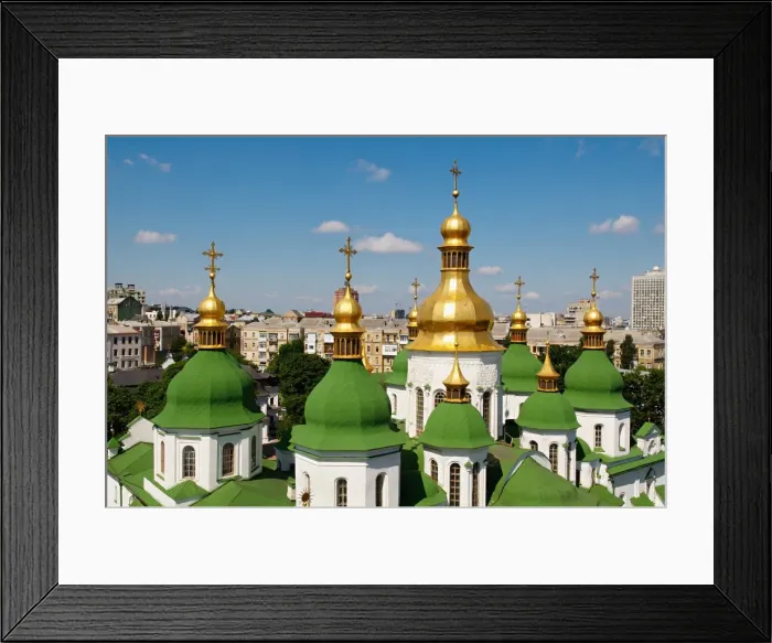 Framed Print : St. Sophias Cathedral. UNESCO World Heritage Site, Kiev, Ukraine, Europe Framed Print : St. Sophias Cathedral. UNESCO World Heritage Site, Kiev, Ukraine, Europe