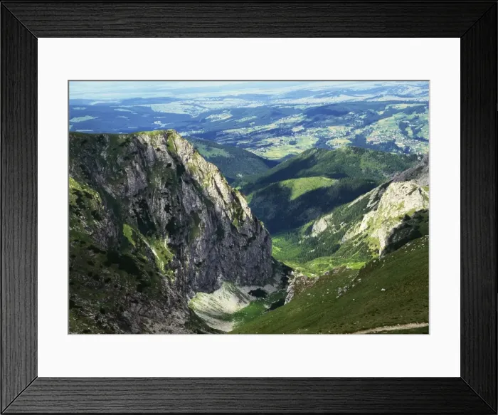 Framed Print : Tatra Mountain Range, Malopolska, Poland Framed Print : Tatra Mountain Range, Malopolska, Poland