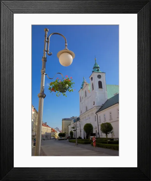 Framed Print : Old Convent of Piarist Friars and St. Cross Church, Rzeszow, Poland, Europe Framed Print : Old Convent of Piarist Friars and St. Cross Church, Rzeszow, Poland, Europe