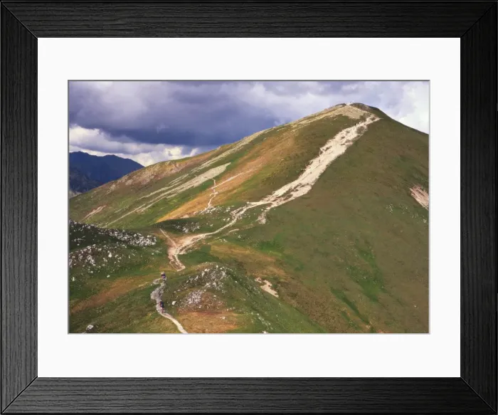 Framed Print : People Hiking on Tatra Mountain Range, Poland, Eastern Europe Framed Print : People Hiking on Tatra Mountain Range, Poland, Eastern Europe