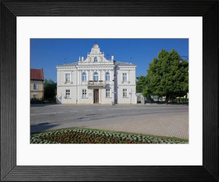 Framed Print : Biblioteka Publiczna Wojewodzka i Miejska (Public Library), Rzeszow, Poland, Europe