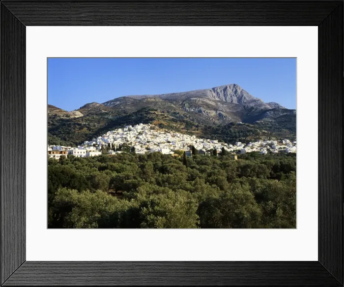 Framed Print : Filoti in Olive Groves, Tragea, Naxos, Cyclades, Greece Framed Print : Filoti in Olive Groves, Tragea, Naxos, Cyclades, Greece