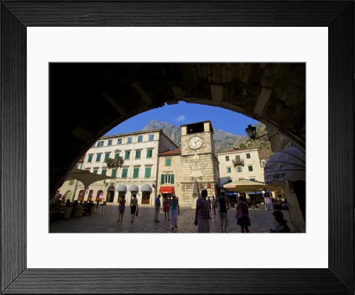 Framed Print : Entrance to Old Town, Kotor, UNESCO World Heritage Site, Montenegro, Europe Framed Print : Entrance to Old Town, Kotor, UNESCO World Heritage Site, Montenegro, Europe