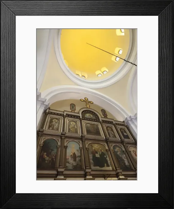 Framed Print : Interior of St. Nicholas Church, Cathedral Square, Kotor Old Town, UNESCO World Heritage Site, Montenegro, Europe Framed Print : Interior of St. Nicholas Church, Cathedral Square, Kotor Old Town, UNESCO World Heritage Site, Montenegro, Europe