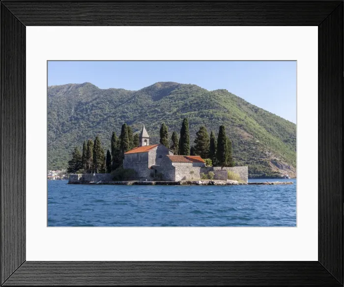 Framed Print : St. Georges Island, Bay of Kotor, UNESCO World Heritage Site, Montenegro, Europe Framed Print : St. Georges Island, Bay of Kotor, UNESCO World Heritage Site, Montenegro, Europe