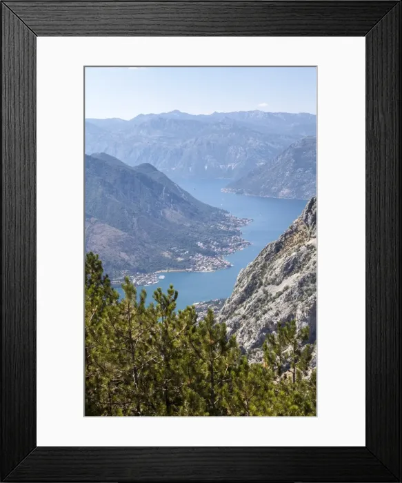 Framed Print : Bay of Kotor, UNESCO World Heritage Site, Montenegro, Europe Framed Print : Bay of Kotor, UNESCO World Heritage Site, Montenegro, Europe