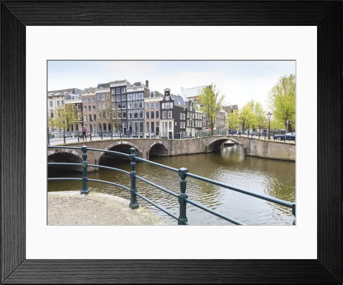 Framed Print : Keizersgracht Canal, Amsterdam, Netherlands, Europe Framed Print : Keizersgracht Canal, Amsterdam, Netherlands, Europe