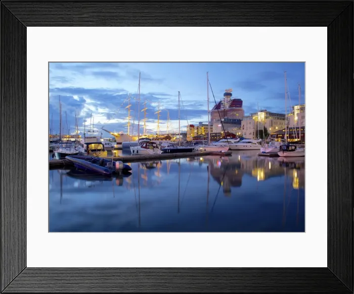 Framed Print : School Ship in Harbour at dusk, Gothenburg, Sweden, Scandinavia, Europe Framed Print : School Ship in Harbour at dusk, Gothenburg, Sweden, Scandinavia, Europe
