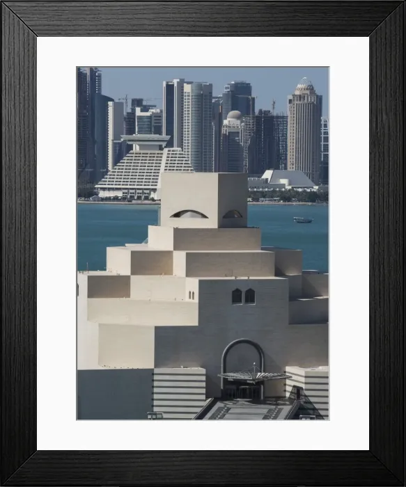 Framed Print : Museum of Islamic Art, Doha, Qatar, Middle East Framed Print : Museum of Islamic Art, Doha, Qatar, Middle East