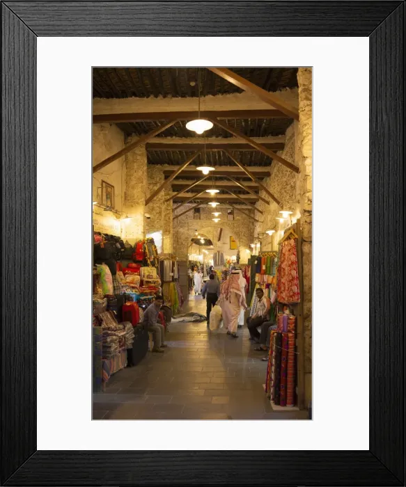 Framed Print : Souk Waqif, Doha, Qatar, Middle East Framed Print : Souk Waqif, Doha, Qatar, Middle East