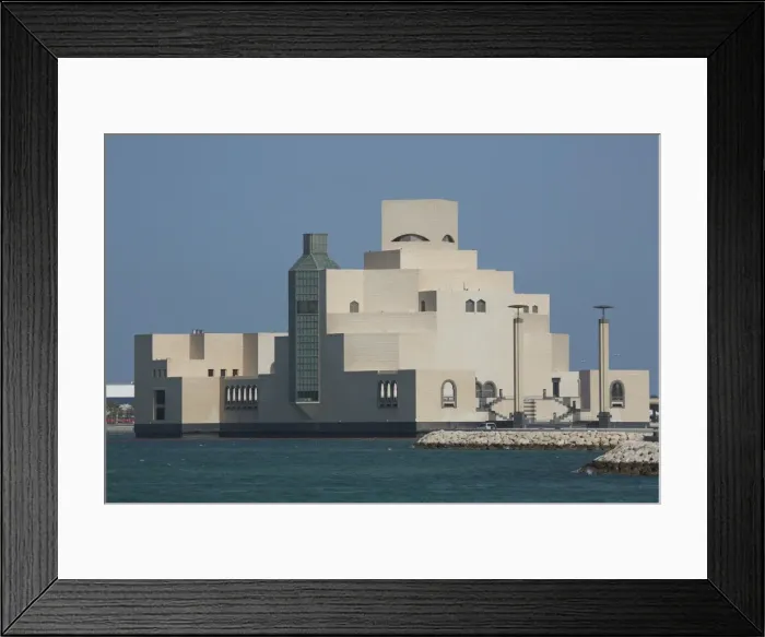 Framed Print : Museum of Islamic Art, Doha, Qatar, Middle East Framed Print : Museum of Islamic Art, Doha, Qatar, Middle East