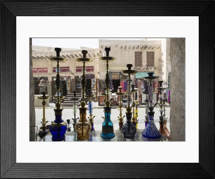 Framed Print : Souk Waqif, Doha, Qatar, Middle East Framed Print : Souk Waqif, Doha, Qatar, Middle East