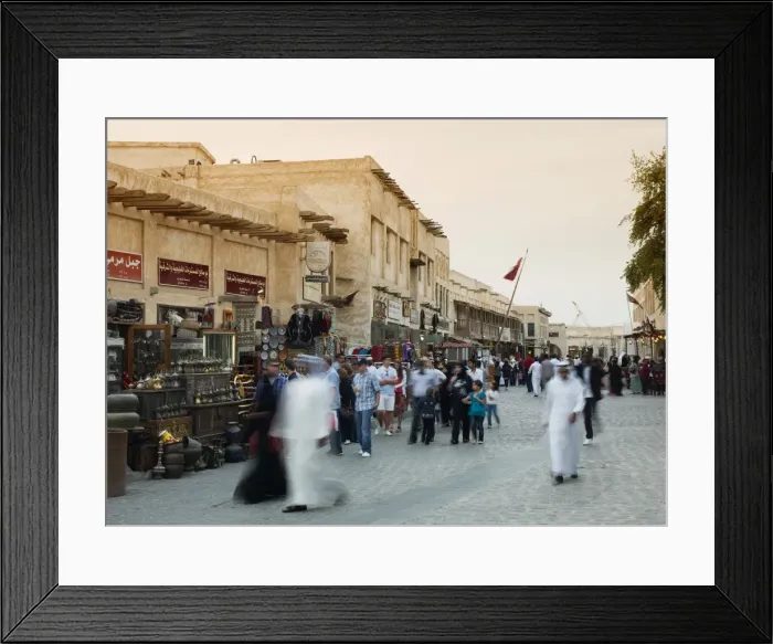 Framed Print : Souk Waqif, Doha, Qatar, Middle East Framed Print : Souk Waqif, Doha, Qatar, Middle East