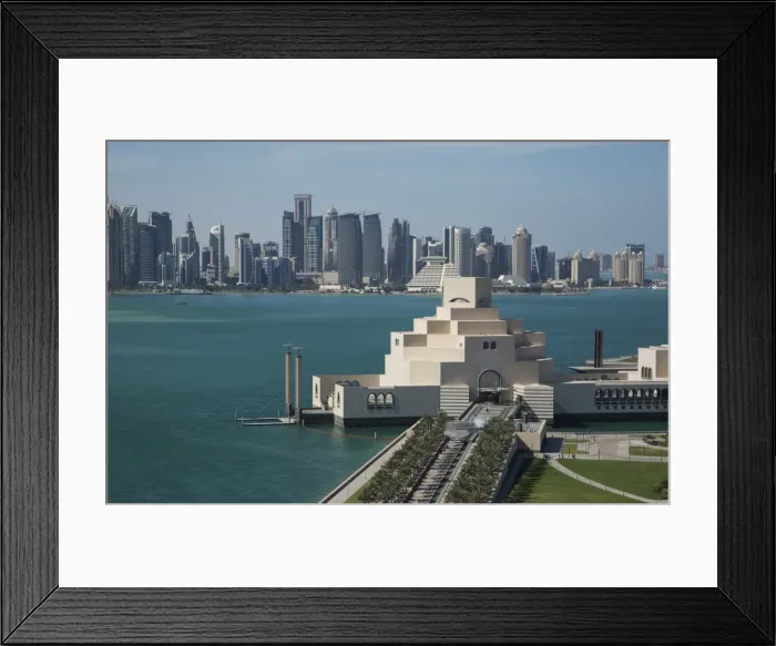 Framed Print : Museum of Islamic Art, Doha, Qatar, Middle East Framed Print : Museum of Islamic Art, Doha, Qatar, Middle East