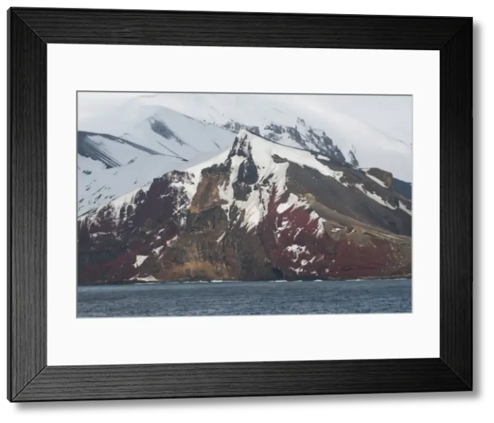 Framed Print : Coloured rocks at the volcanic crater, Deception Island, South Shetland Islands, Antarctica, Polar Regions Framed Print : Coloured rocks at the volcanic crater, Deception Island, South Shetland Islands, Antarctica, Polar Regions