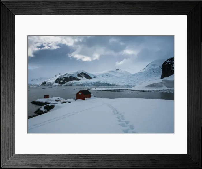 Framed Print : Argentinean research station on Danco Island, Antarctica, Polar Regions Framed Print : Argentinean research station on Danco Island, Antarctica, Polar Regions