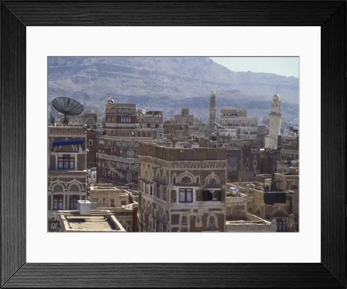 Framed Print : Sanaa, Yemen Framed Print : Sanaa, Yemen
