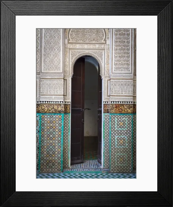 Framed Print : Bou Inania Medersa, Medina, UNESCO World Heritage Site, Meknes, Meknes-Tafilalet, Morocco, North Africa, Africa Framed Print : Bou Inania Medersa, Medina, UNESCO World Heritage Site, Meknes, Meknes-Tafilalet, Morocco, North Africa, Africa