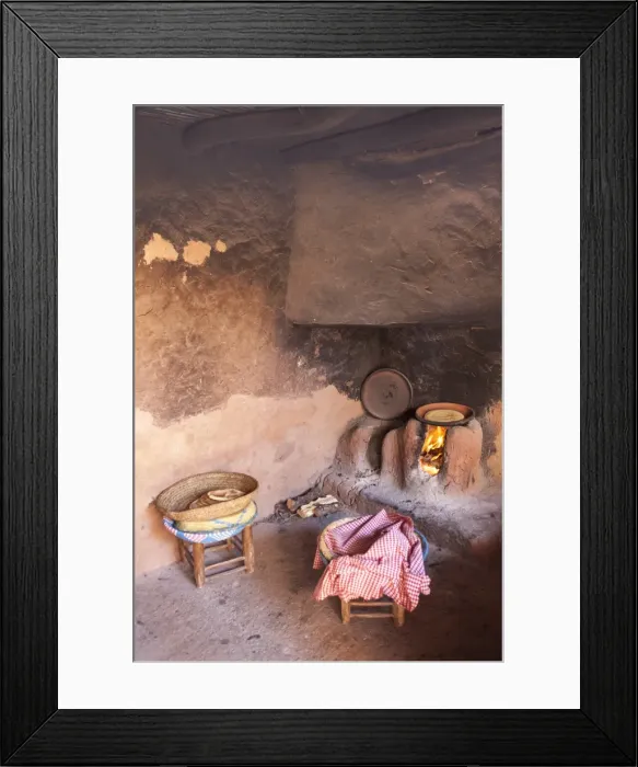 Framed Print : The kitchen of a traditional Berber home in the Ourika Valley, Morocco, North Africa, Africa Framed Print : The kitchen of a traditional Berber home in the Ourika Valley, Morocco, North Africa, Africa