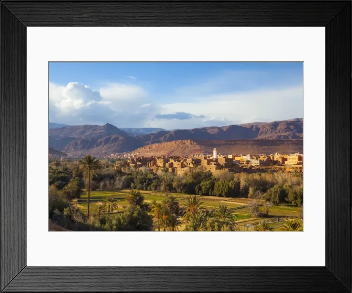 Framed Print : Tinerhir kasbahs and palmery, Tinghir, Todra Valley, Morocco, North Africa, Africa Framed Print : Tinerhir kasbahs and palmery, Tinghir, Todra Valley, Morocco, North Africa, Africa