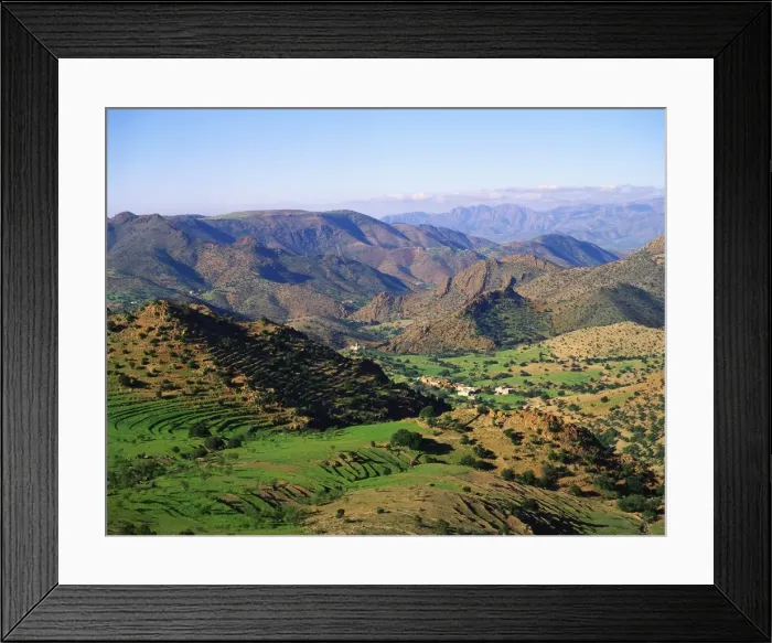 Framed Print : High Atlas Region, Morocco Framed Print : High Atlas Region, Morocco