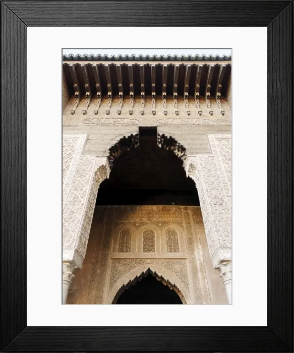 Framed Print : Saadian tombs dating from the 16th century, Marrakesh, Morocco, North Africa Framed Print : Saadian tombs dating from the 16th century, Marrakesh, Morocco, North Africa