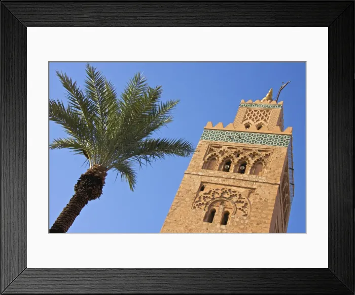 Framed Print : Koutoubia minaret, Marrakesh, Morocco, North Africa, Africa Framed Print : Koutoubia minaret, Marrakesh, Morocco, North Africa, Africa