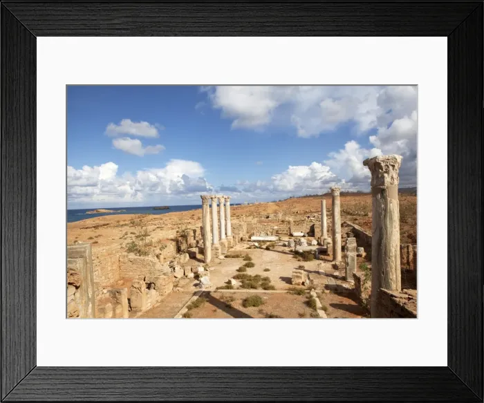 Framed Print : Apollonia Cyrenaica, one of the five towns of the Libyan Pentapolis, the port town of Cyrene, Libya, North Africa, Africa Framed Print : Apollonia Cyrenaica, one of the five towns of the Libyan Pentapolis, the port town of Cyrene, Libya, North Africa, Africa