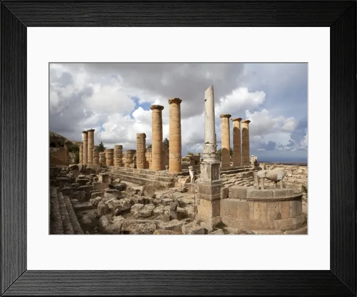 Framed Print : The Temple of Apollo, Cyrene, UNESCO World Heritage Site, Libya, North Africa, Africa Framed Print : The Temple of Apollo, Cyrene, UNESCO World Heritage Site, Libya, North Africa, Africa