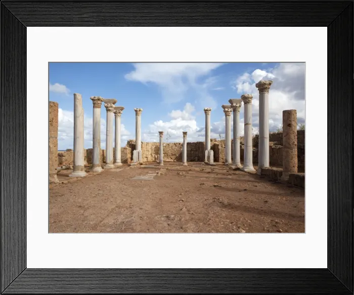 Framed Print : In the central basilica, Apollonia Cyrenaica, Libya, North Africa, Africa Framed Print : In the central basilica, Apollonia Cyrenaica, Libya, North Africa, Africa