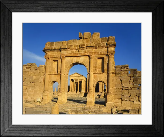 Framed Print : Sbeitla, Tunisia, Africa Framed Print : Sbeitla, Tunisia, Africa