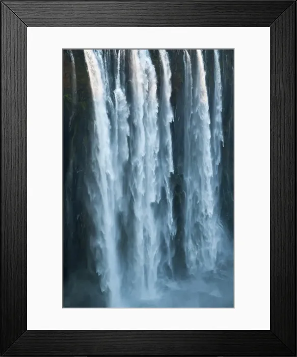 Framed Print : Victoria Falls, UNESCO World Heritage Site, Zimbabwe, Africa