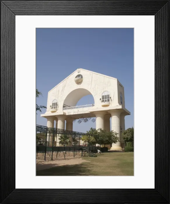 Framed Print : Arch 22, Banjul, Gambia, West Africa, Africa Framed Print : Arch 22, Banjul, Gambia, West Africa, Africa