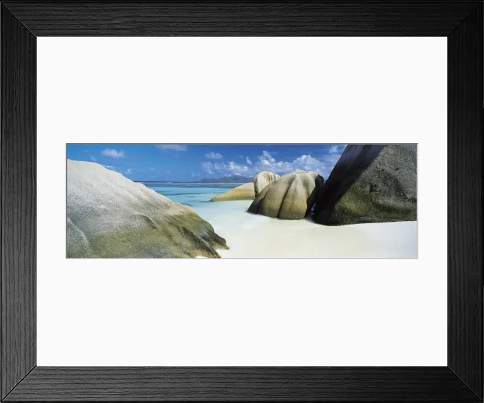 Framed Print : Anse Source D argent, La Digue, Seychelles Framed Print : Anse Source D argent, La Digue, Seychelles