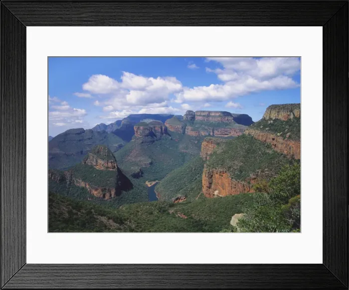 Framed Print : Drakensberg Mountains and Blyde River Canyon, South Africa Framed Print : Drakensberg Mountains and Blyde River Canyon, South Africa